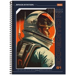 CADERNO CD SPACEFLY 1X1 80F 8277