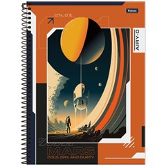 CADERNO CD SPACEFLY 1X1 80F 8277