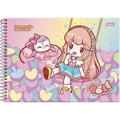 CADERNO CARTOG CD DOLL 80F 8307