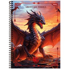 CADERNO CD DRAKOS 1X1 80F 8593