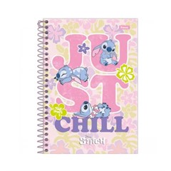 CADERNO 1/4 CD ESP STITCH 80F 6517