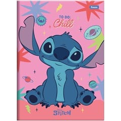 CADERNO BROCHURA CD STITCH 80F 6566