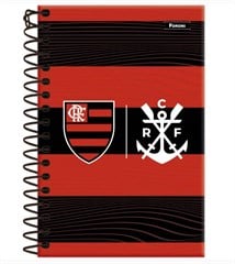 CADERNO 1/8 CD FLAMENGO 80F 8858