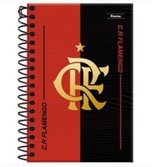 CADERNO 1/8 CD FLAMENGO 80F 8858