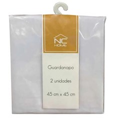 GUARDANAPO MILANO 45X45 2P BCO 0406
