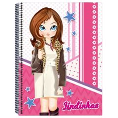CADERNO CD LINDINHAS 15X1 210F 205