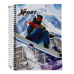 CADERNO CD X-SPORTS 20X1 280F 12