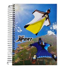 CADERNO CD X-SPORTS 20X1 280F 12