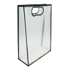 SACOLA TRANSP BORDA COLOR G FJ91370