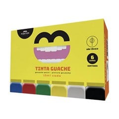 TINTA GUACHE 15ML 6C EGUA2FP