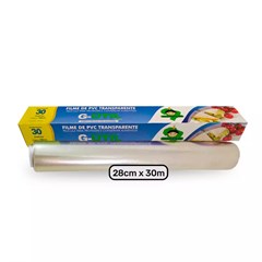 FILME PVC FLOWPACK TRANSP 28X30MT