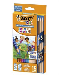 LAPIS COR BIC 15C KIDS 301088