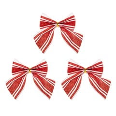 LACO NATAL 10CM VM/BCO C/3 WF1853