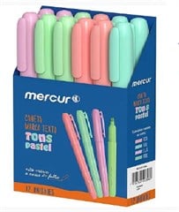MARCA TEXTO MERCUR PASTEL 8580