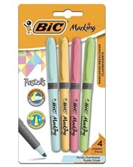 CANETA MARCADOR PINTA TUDO 4C PASTEL G-1860