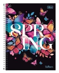 CADERNO CD BLOOM 1X1 80F 395846