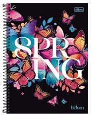 CADERNO CD BLOOM 10X1 160F 395838
