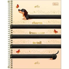 CADERNO CD BROWNIE 1X1 80F 397717