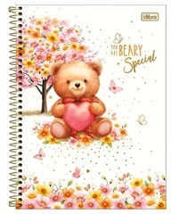 CADERNO CD LOVE BEARS 1X1 80F 397695