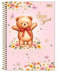 CADERNO CD LOVE BEARS 1X1 80F 397695