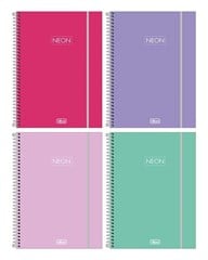 CADERNO NEON FIT 1X1 80F FEM 396095