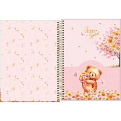 CADERNO CD LOVE BEARS 20X1 320F 398560