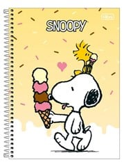 CADERNO CD SNOOPY FIT 1X1 80F 396052