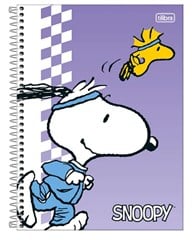 CADERNO CD SNOOPY FIT 1X1 80F 396052