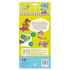 LIVRO AQUABOOK DINOS INCRIVEIS 7374