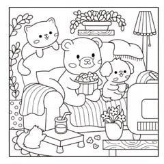 LIVRO COLORIR SWEET COZY 4550
