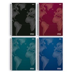 CADERNO CD WORLD CLASS 10X1 160F 10162