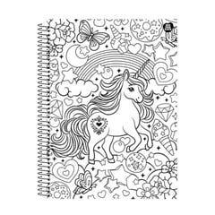 CADERNO CD COLOR QUEST 10X1 160F 10850