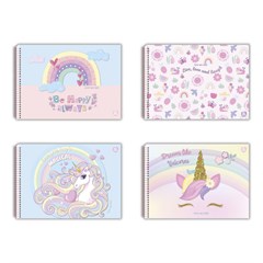 CADERNO CD CART ESP ARC-EN-CIEL 60F 10926