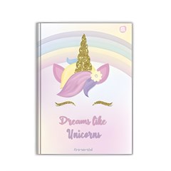 CADERNO BROCH ARC-EN-CIEL 1X1 80F 10922