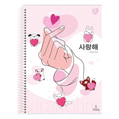 CADERNO CD SARANG 10X1 160F 11078