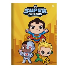 CADERNO BROCH DC FRIENDS 1X1 80F 10432