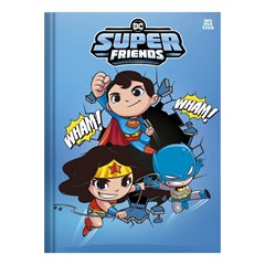 CADERNO BROCH DC FRIENDS 1X1 80F 10432