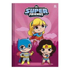 CADERNO BROCH DC FRIENDS 1X1 80F 10432
