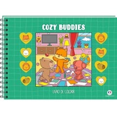 LIVRO COLORIR COZY BUDDIES 3218