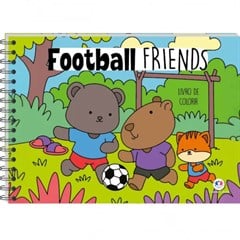 LIVRO COLORIR FOOTBALL FRIENDS 5472