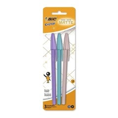 CANETA BIC CRIST MATTE 3P 530014