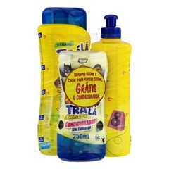 KIT SHAMP+COND+CREM TRA LA LA S/EMB 6950138