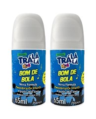 DESOD ROLLON TRA LA LA 65ML 2P B BOLA 6950127