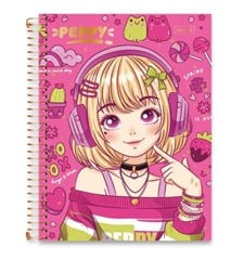 CADERNO CD UNIV PEPPY 20X1 320F 0861004