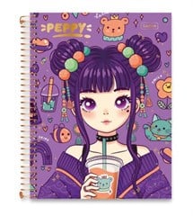 CADERNO CD UNIV PEPPY 20X1 320F 0861004