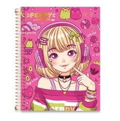 CADERNO CD UNIV PEPPY 15X1 240F 0861003
