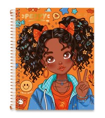 CADERNO CD UNIV PEPPY 10X1 160F 0861002