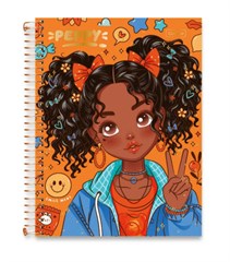 CADERNO CD UNIV PEPPY 1X1 80F 0861001