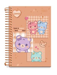 CADERNETA LOVVY 1/8 80F 0851010