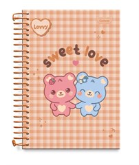 CADERNETA LOVVY 1/8 80F 0851010